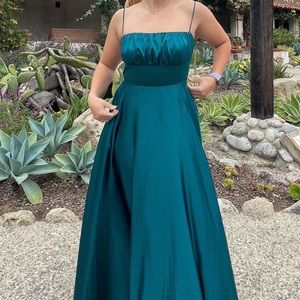Teal Prom Dress